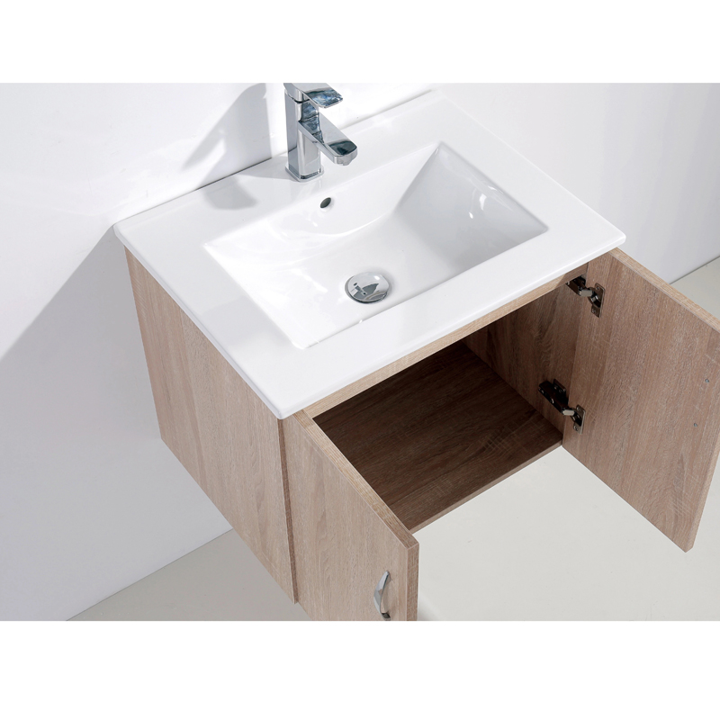 Badrumsm�bler Oak Light - Ljus tr�