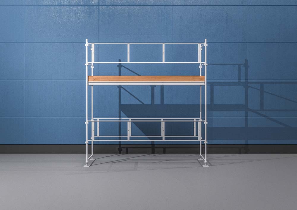 Byggnadsställning Ram 3x4 m - Stål Byggnadsställning Ram 3x4 m - Stål