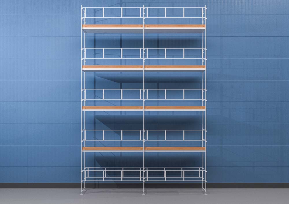 Byggnadsstllning Ram 6x10 m - Stl