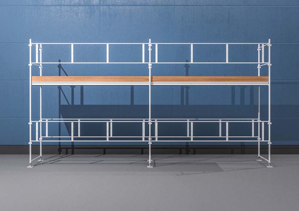 Byggnadsställning Ram 6x4 m - Stål Byggnadsställning Ram 6x4 m - Stål