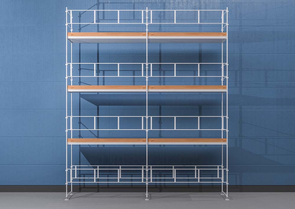 Byggnadsställning Ram 6x8 m - Stål Byggnadsställning Ram 6x8 m - Stål