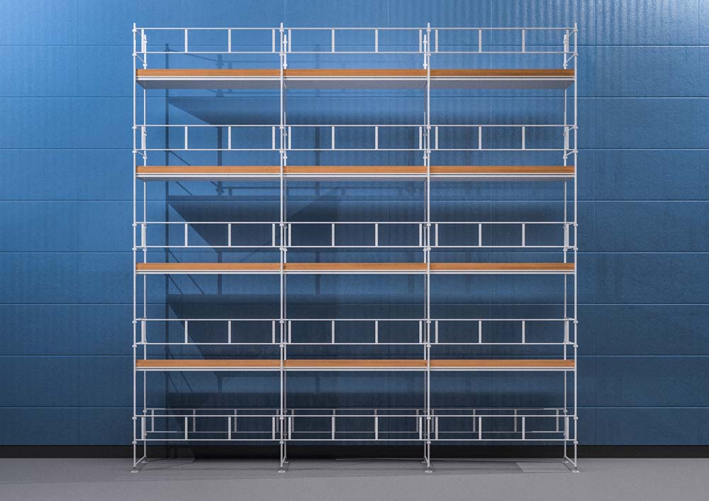 Byggnadsstllning Ram 9x10 m - Stl