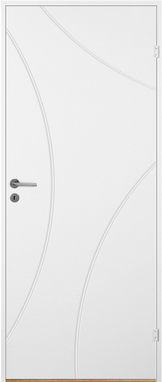 Innerdrr bornholm + Handtagskit - Matt