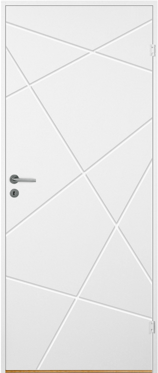 Innerdörr bornholm + Handtagskit - Matt Innerdörr bornholm + Handtagskit - Matt