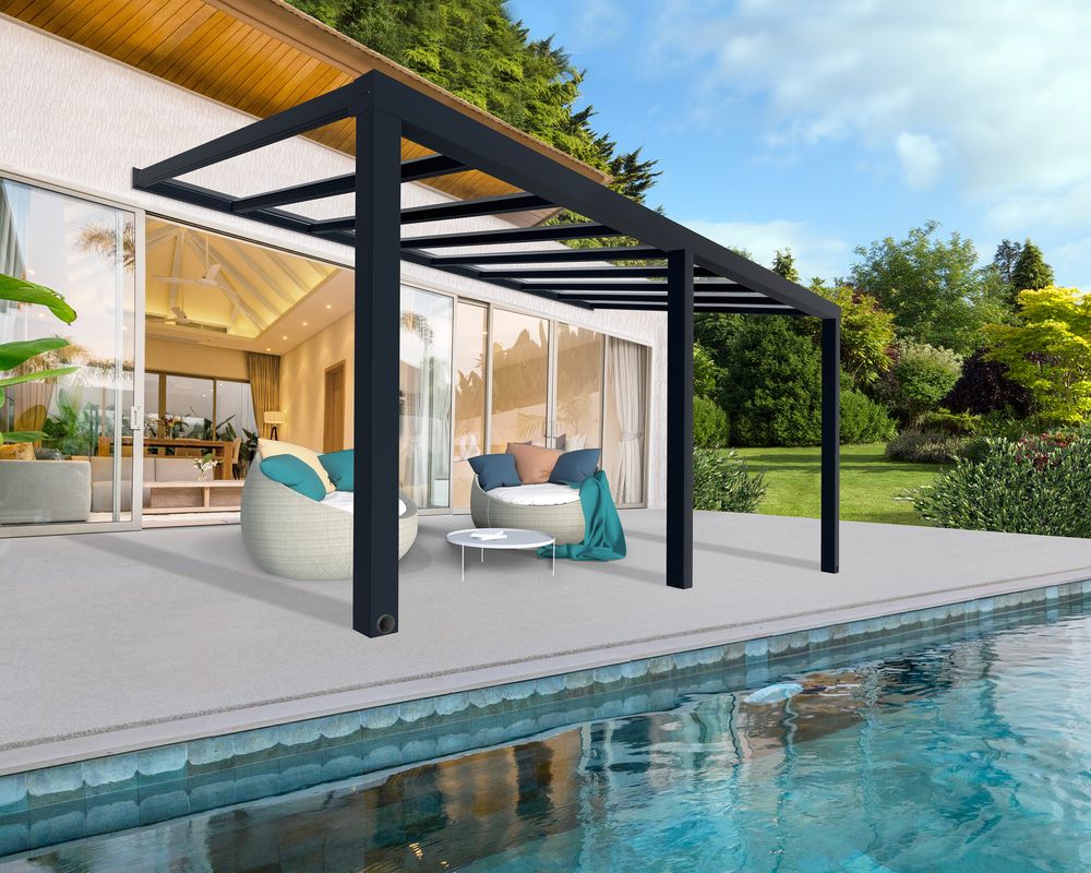 Altantak Stockholm 3.4X5.9 - Grå Altantak Stockholm 3.4X5.9 - Grå