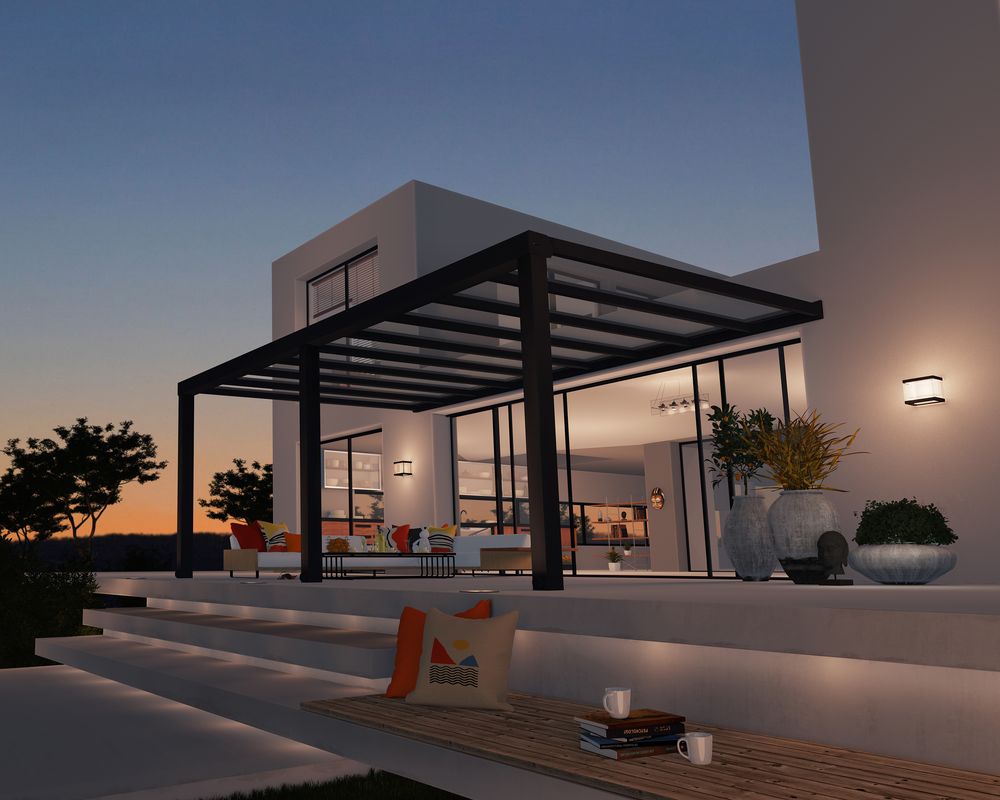 Altantak Stockholm 3.4X6.6 - Grå Altantak Stockholm 3.4X6.6 - Grå