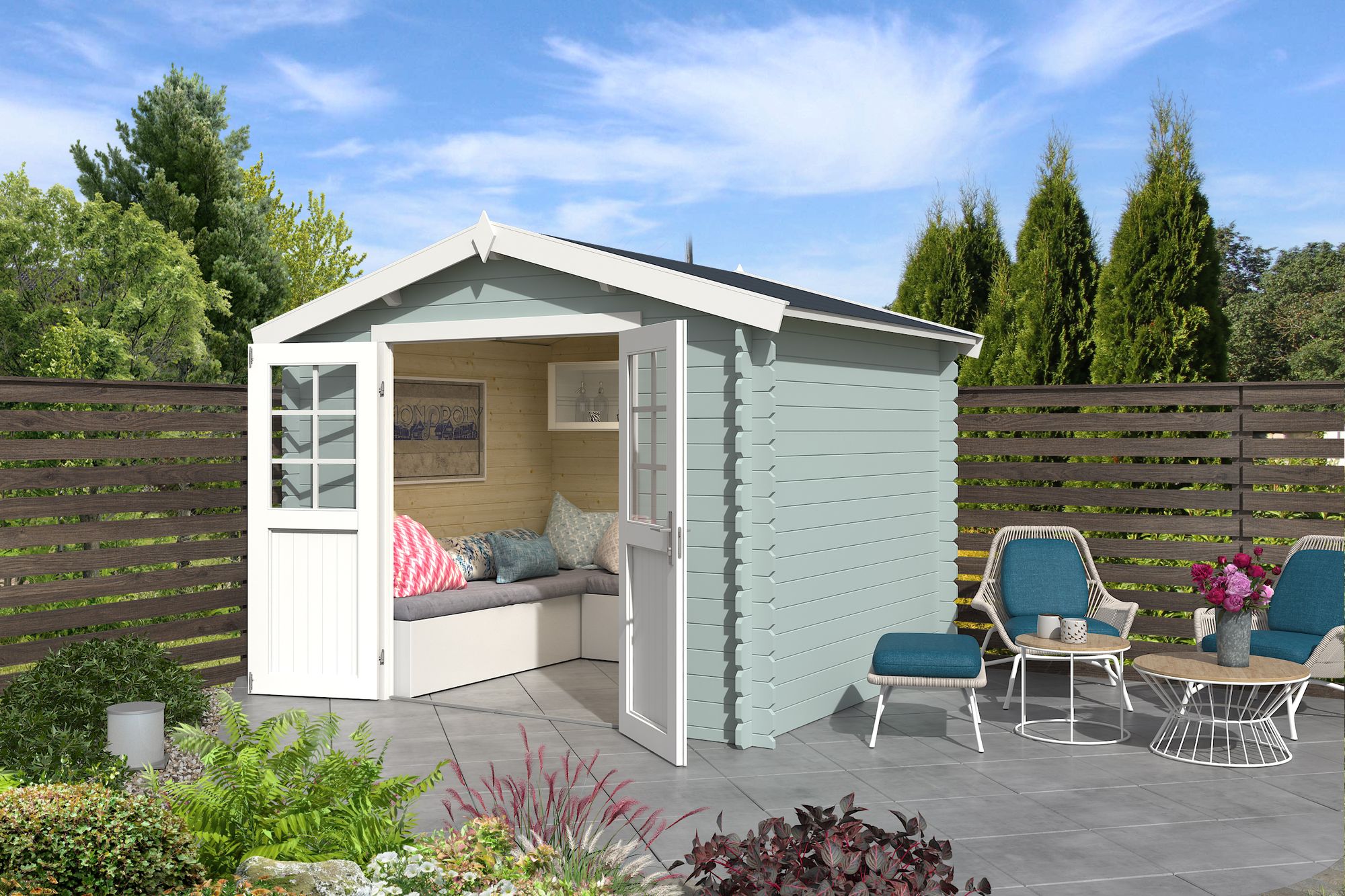 Förråd Noa A - 7,3 m² Förråd Noa A - 7,3 m²