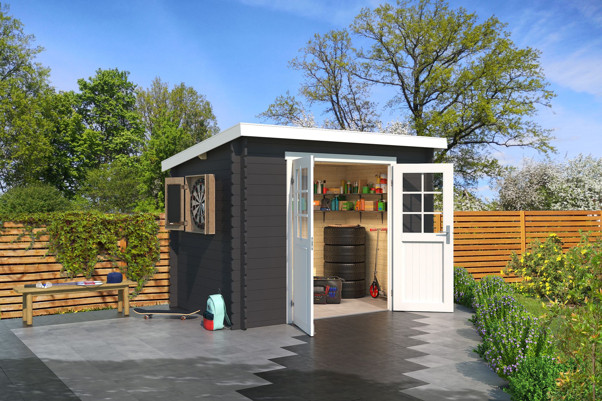 Förråd Simone C - 5,7 m² Förråd Simone C - 5,7 m²