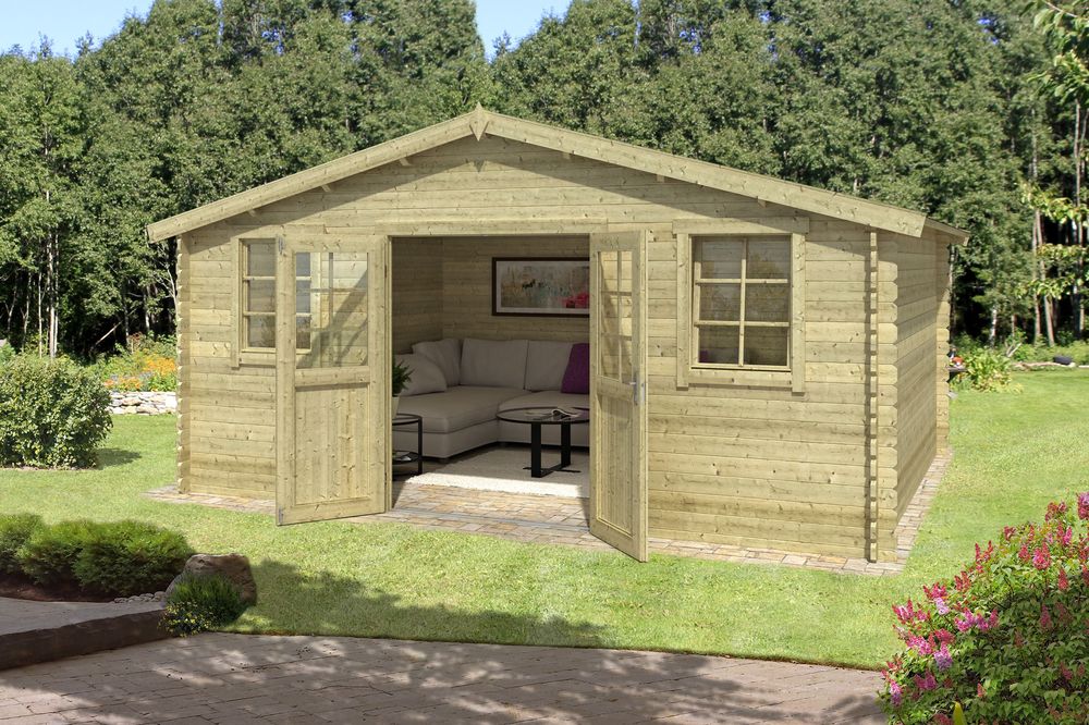 Attefallhaus Uno 380 - 18,24 m² Attefallhaus Uno 380 - 18,24 m²