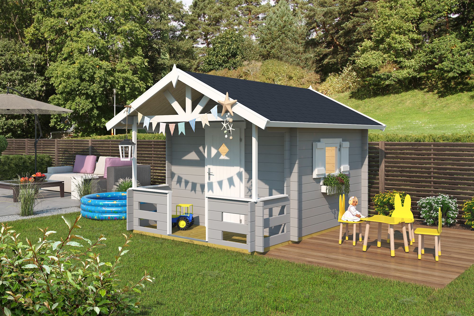 Lekstuga Liam - 5,5 m² Lekstuga Liam - 5,5 m²