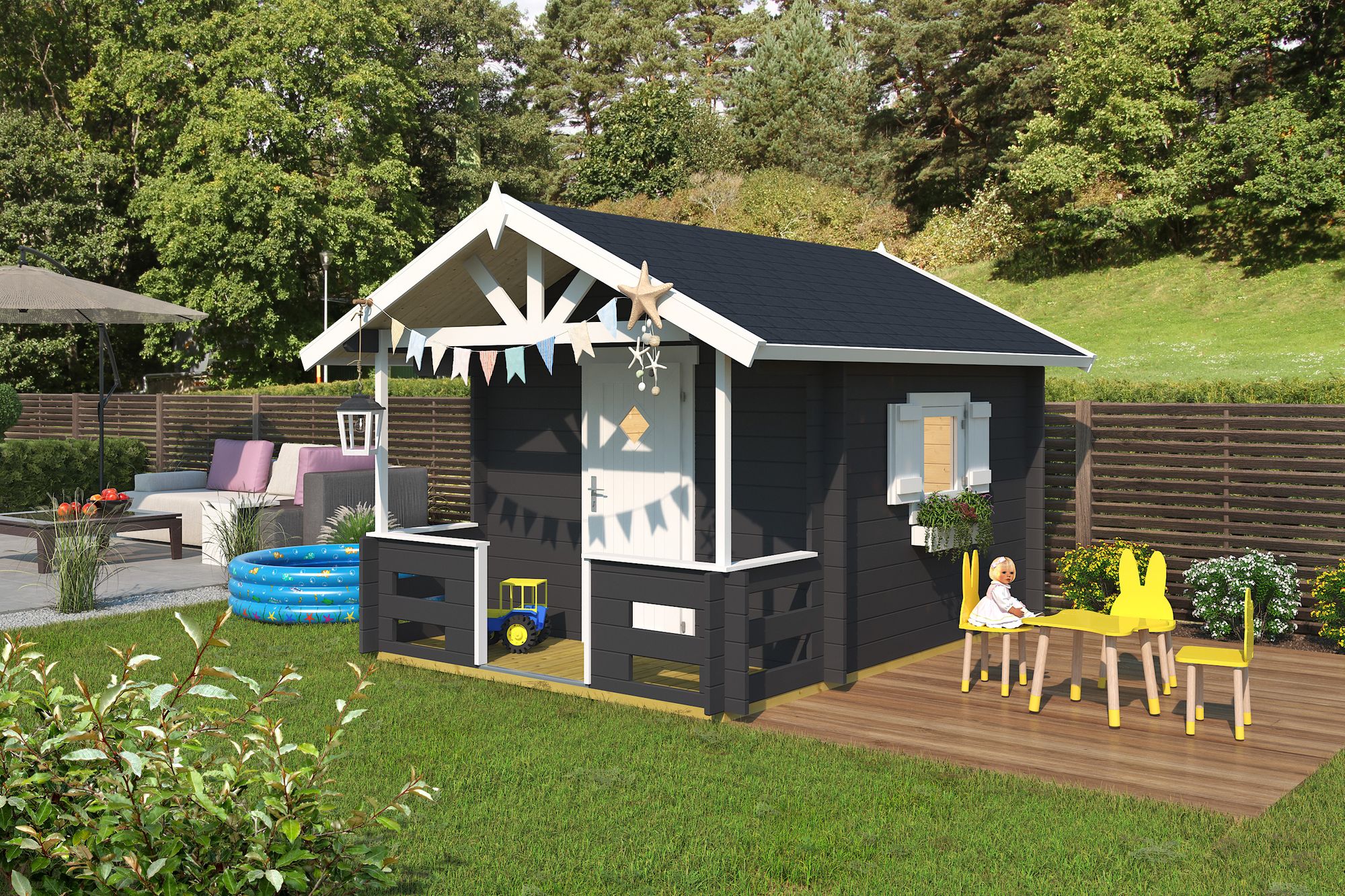 Lekstuga Liam - 5,5 m² Lekstuga Liam - 5,5 m²