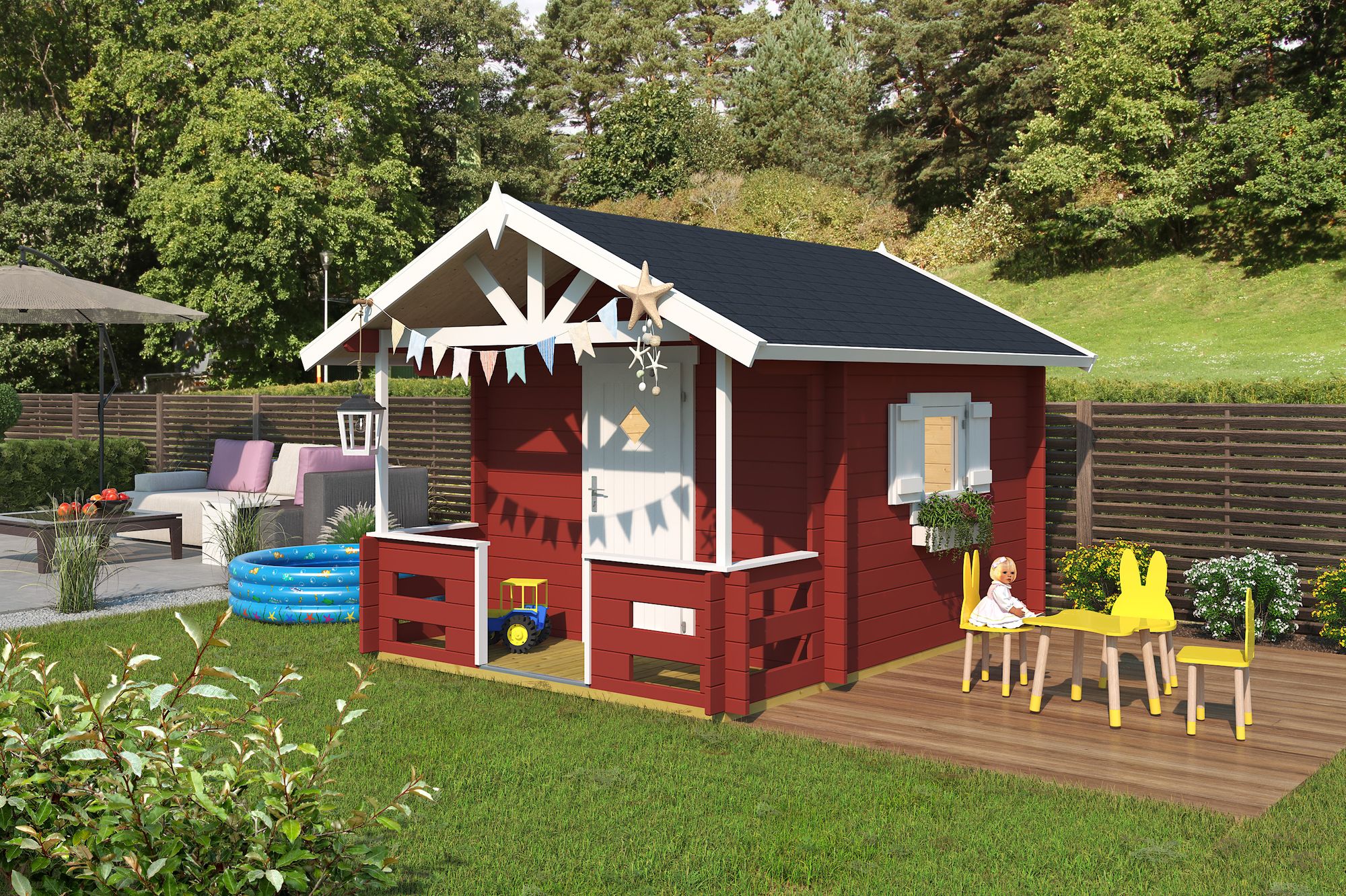 Lekstuga Liam - 5,5 m² Lekstuga Liam - 5,5 m²