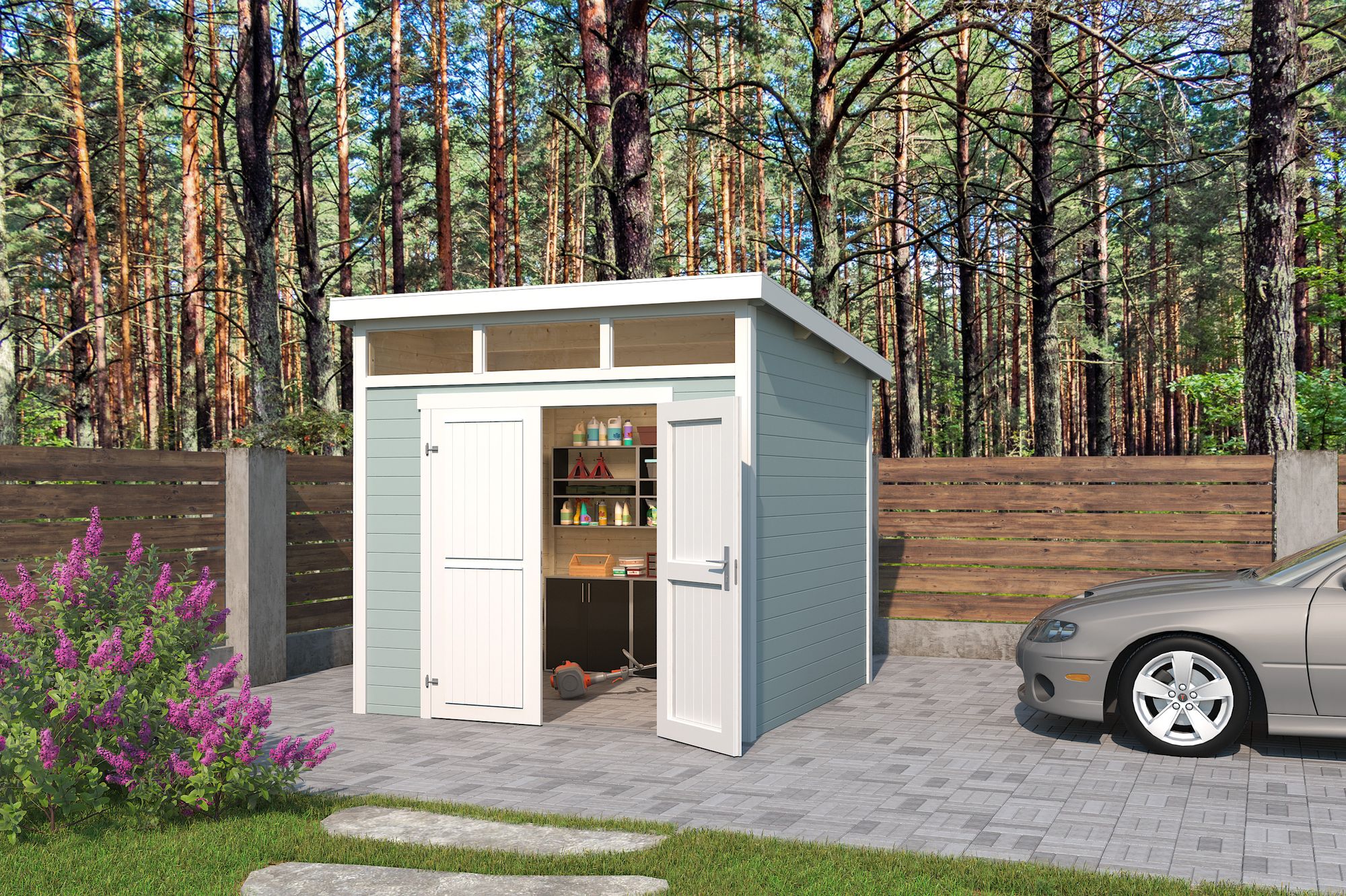 Förråd Karina C - 6,2 m² Förråd Karina C - 6,2 m²