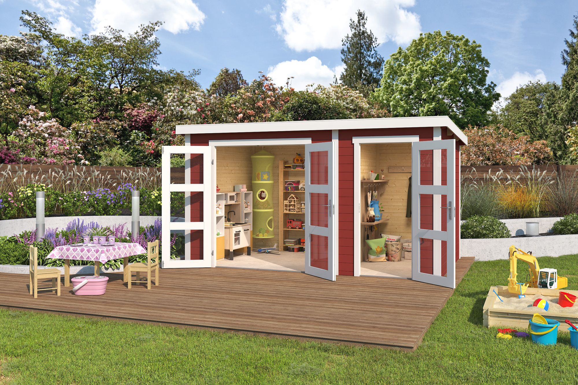 Förråd Sammi XL - 9,1 m² Förråd Sammi XL - 9,1 m²