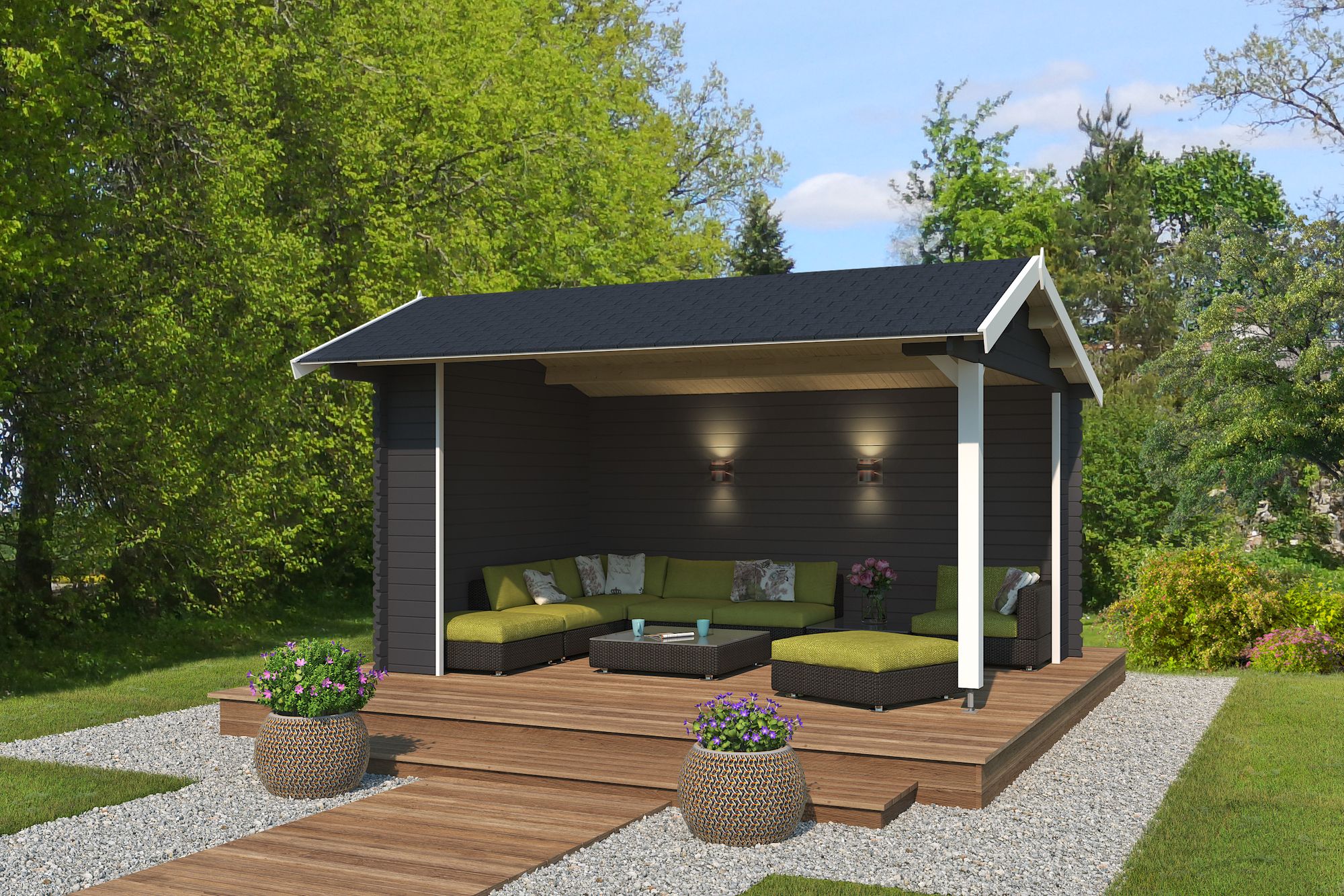 Paviljong Samuel - 14,2 m² Paviljong Samuel - 14,2 m²