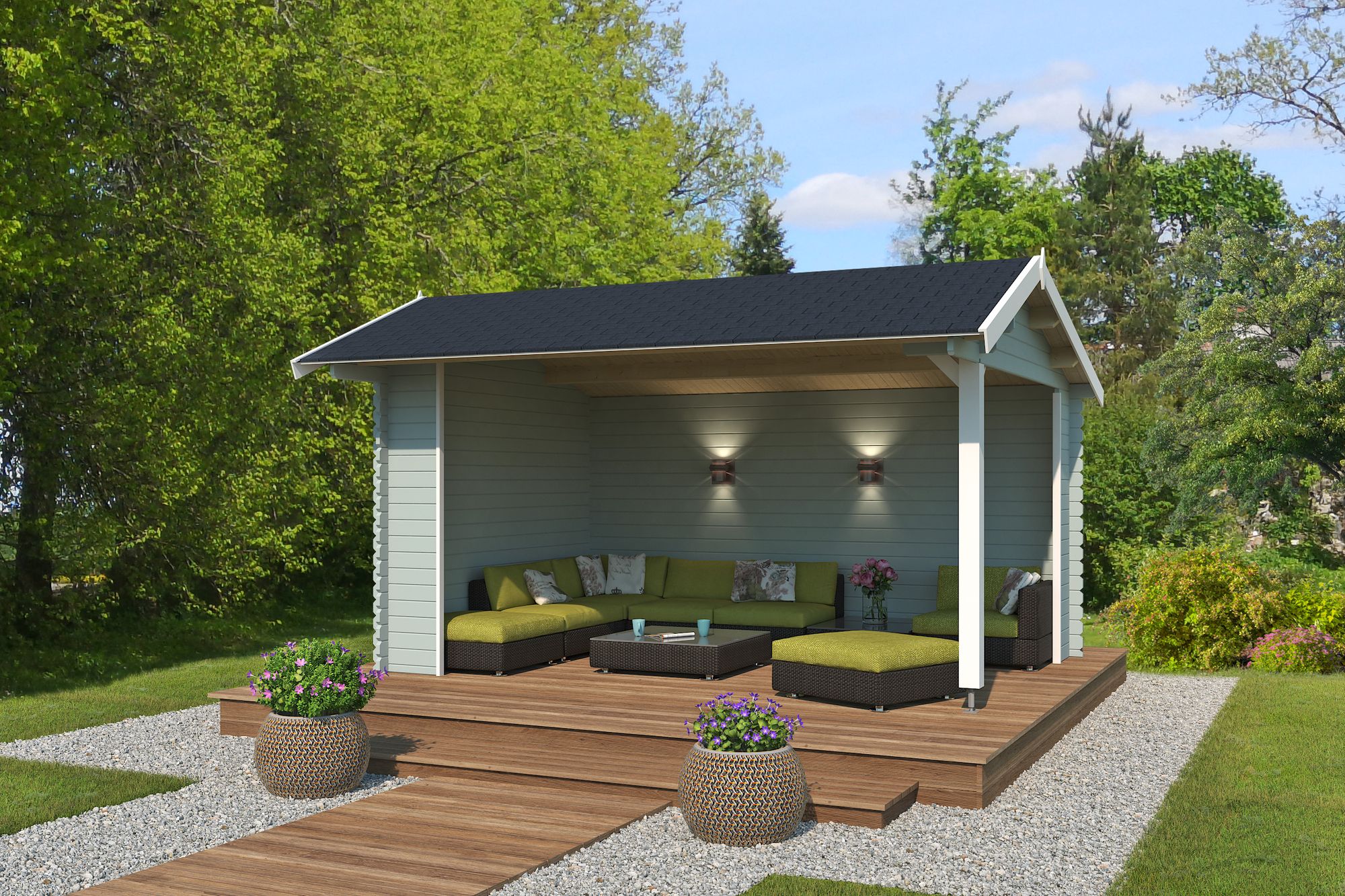 Paviljong Samuel - 14,2 m² Paviljong Samuel - 14,2 m²