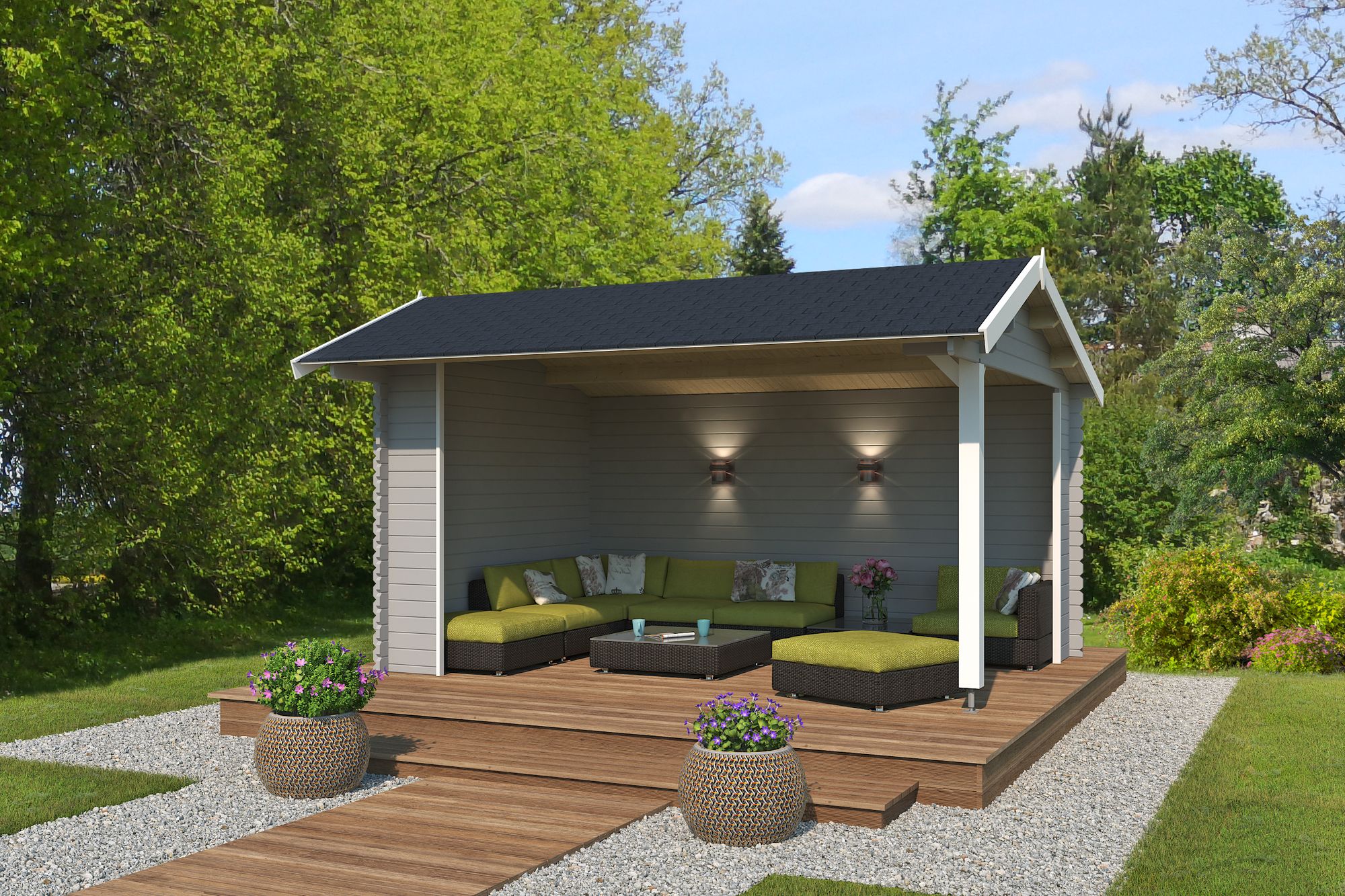 Paviljong Samuel - 14,2 m² Paviljong Samuel - 14,2 m²