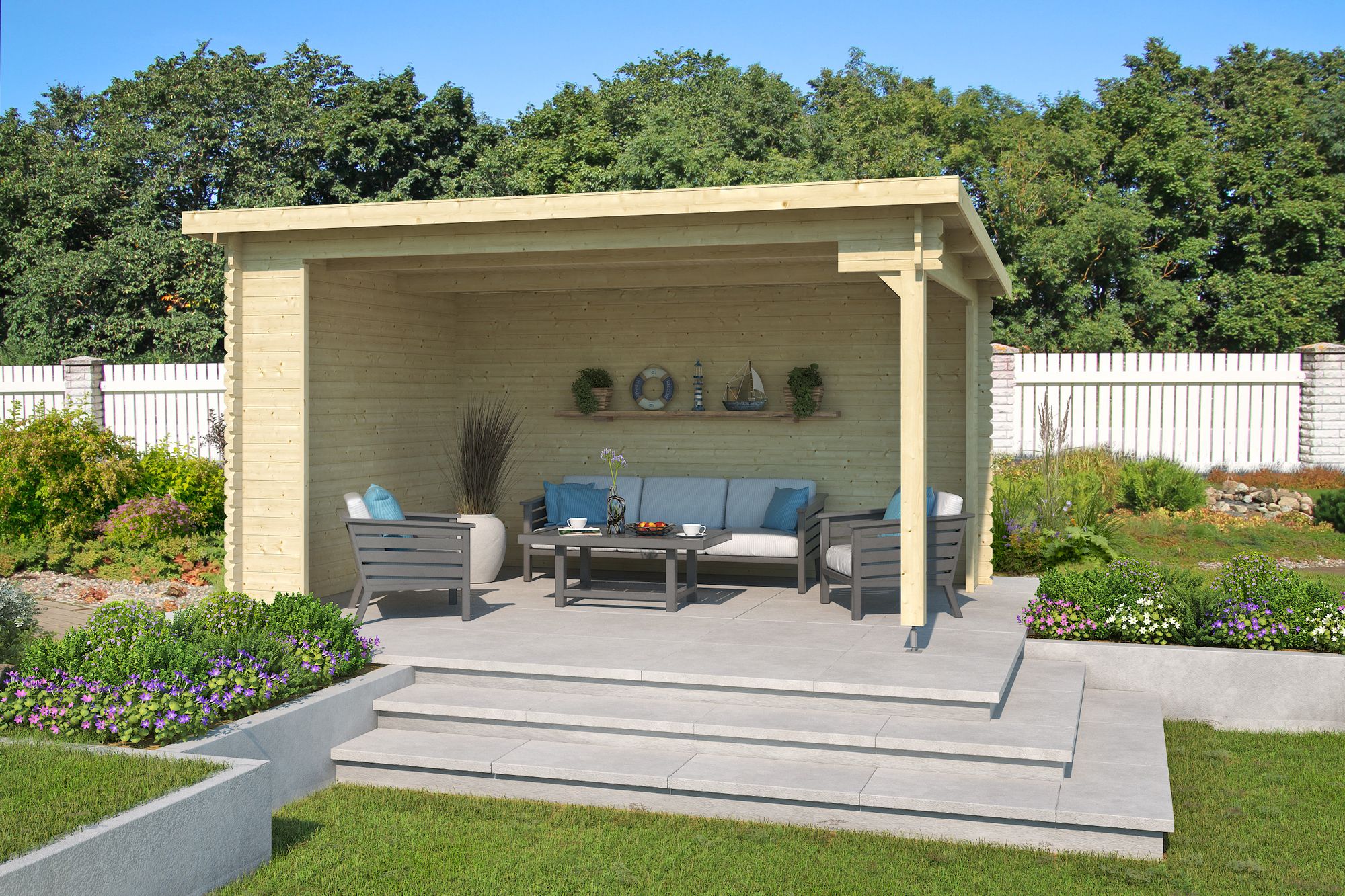 Paviljong Christofer - 14,2 m² Paviljong Christofer - 14,2 m²