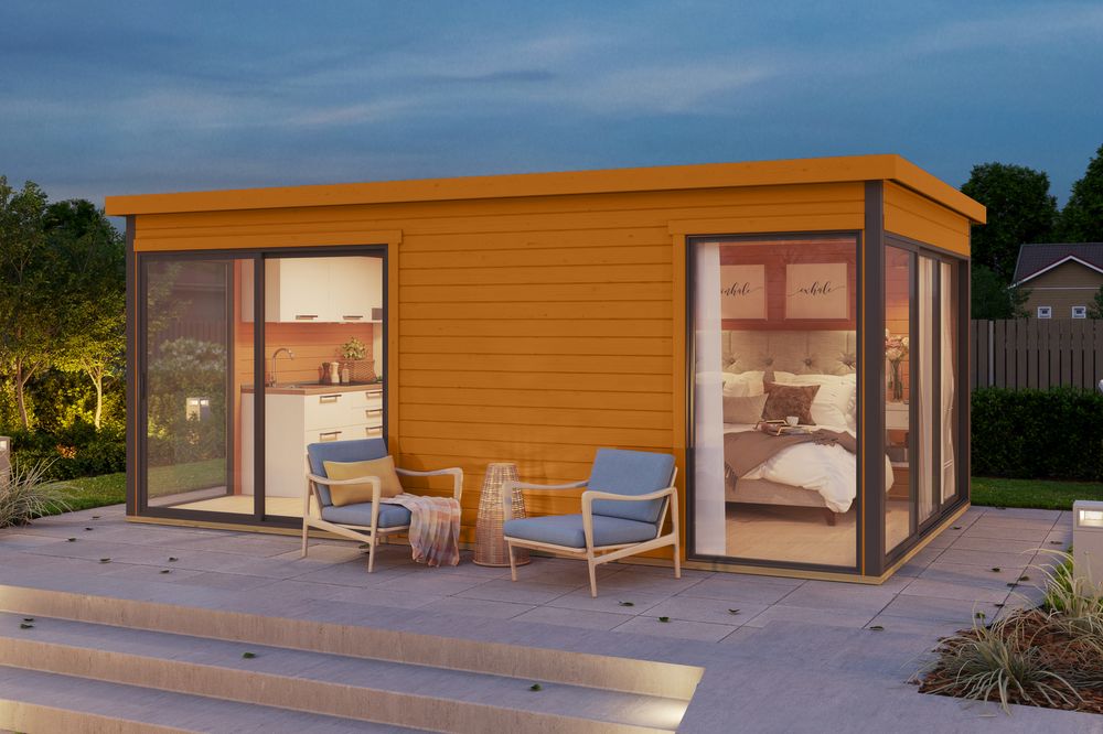 Attefallshus Katja C - 16,4 m² Attefallshus Katja C - 16,4 m²