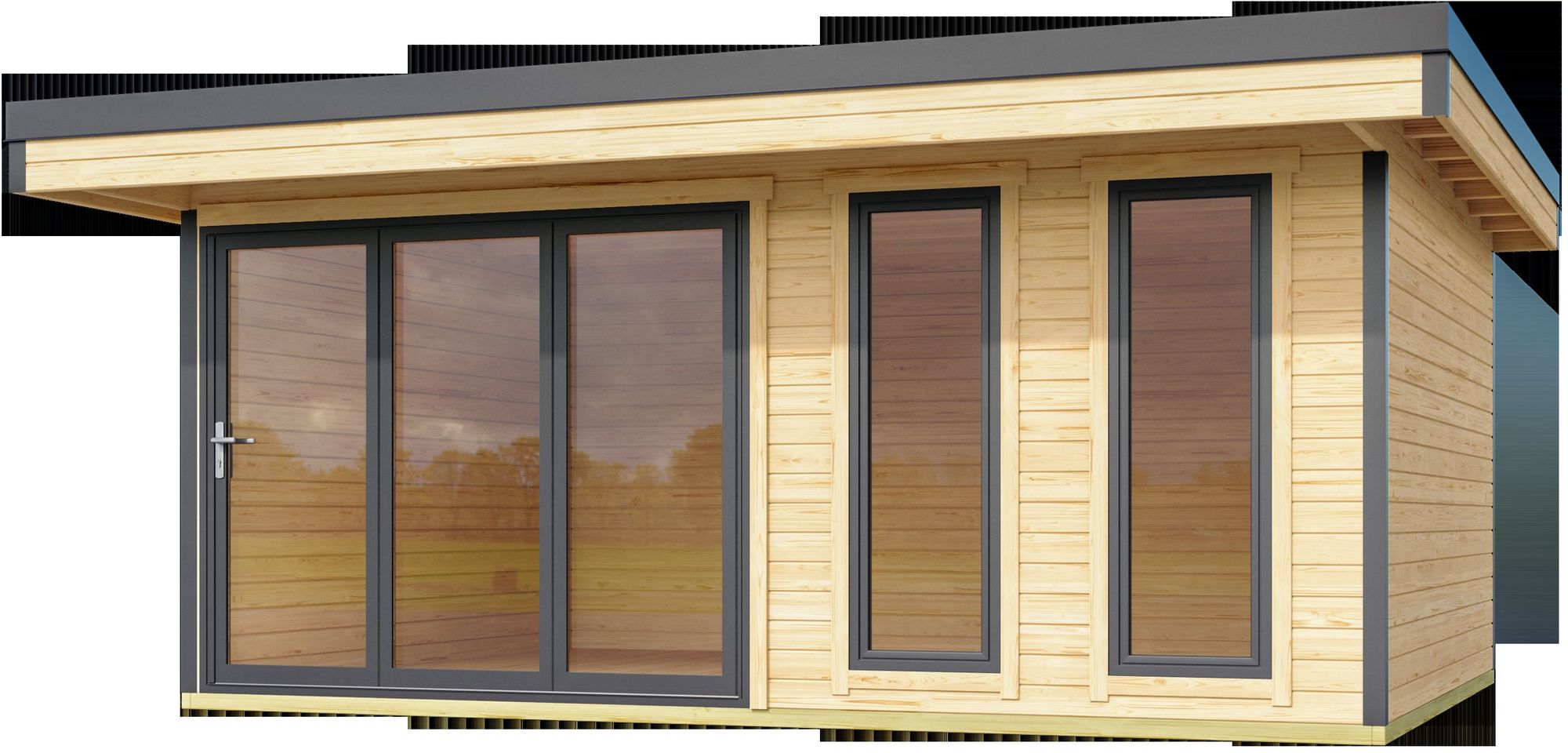 Attefallshus Katja H - 20 m² Attefallshus Katja H - 20 m²