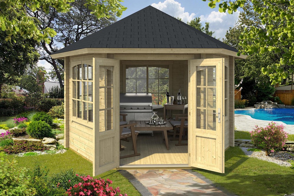 Lusthus Svea - 8,5 m² Lusthus Svea - 8,5 m²