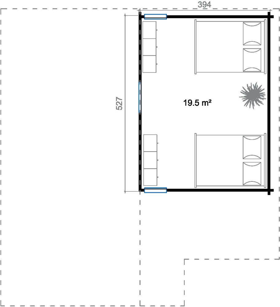 Fritidshus Alexandra - 68 m² Fritidshus Alexandra - 68 m²