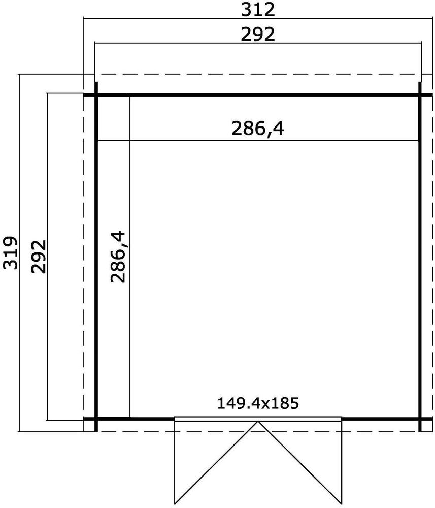 Abstellraum Savanne - 8,5 m² Abstellraum Savanne - 8,5 m²