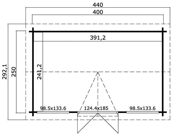 Friggebod Elsie - 10 m² Friggebod Elsie - 10 m²