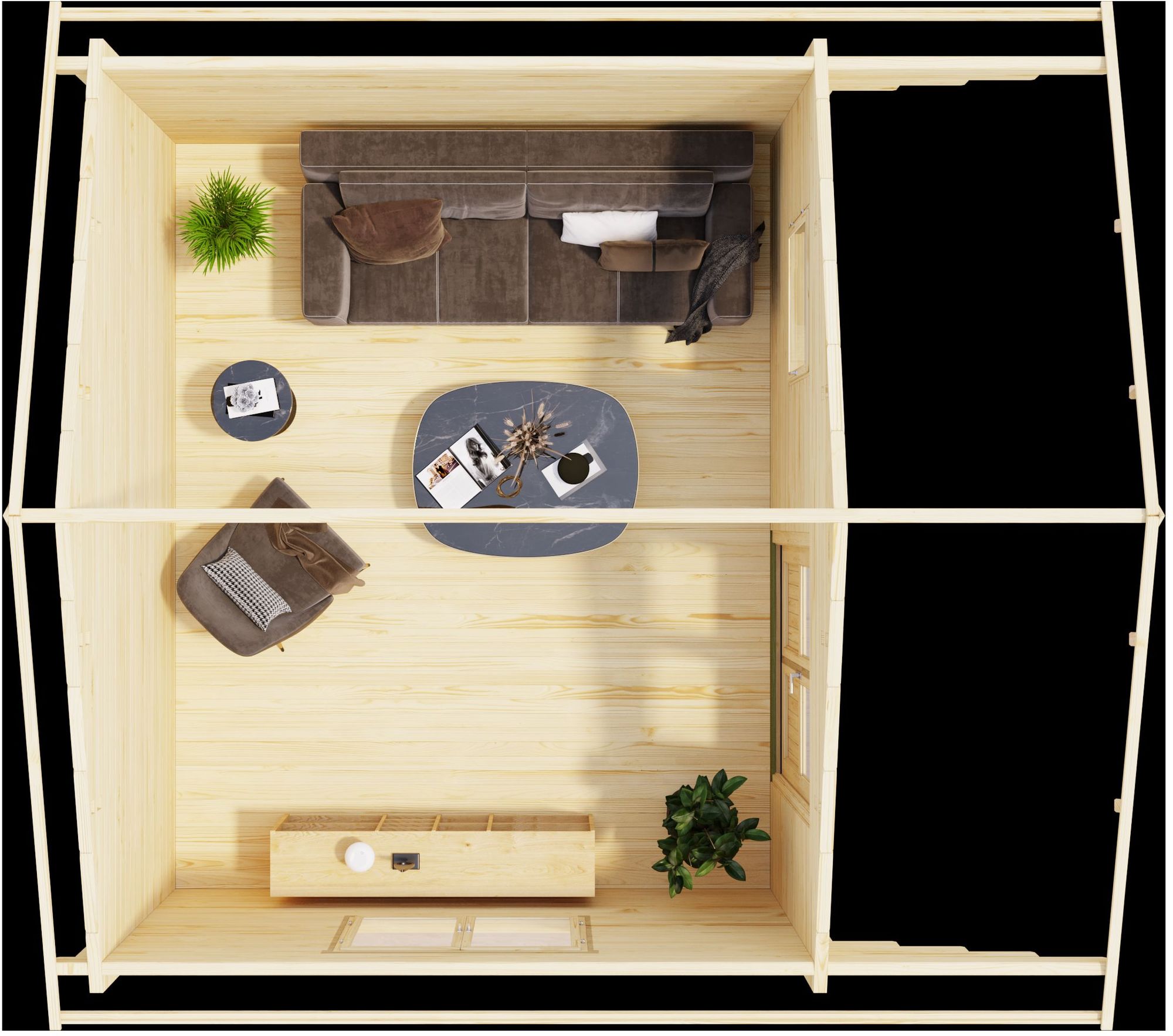 Attefallshus Bodil C - 20,7 m