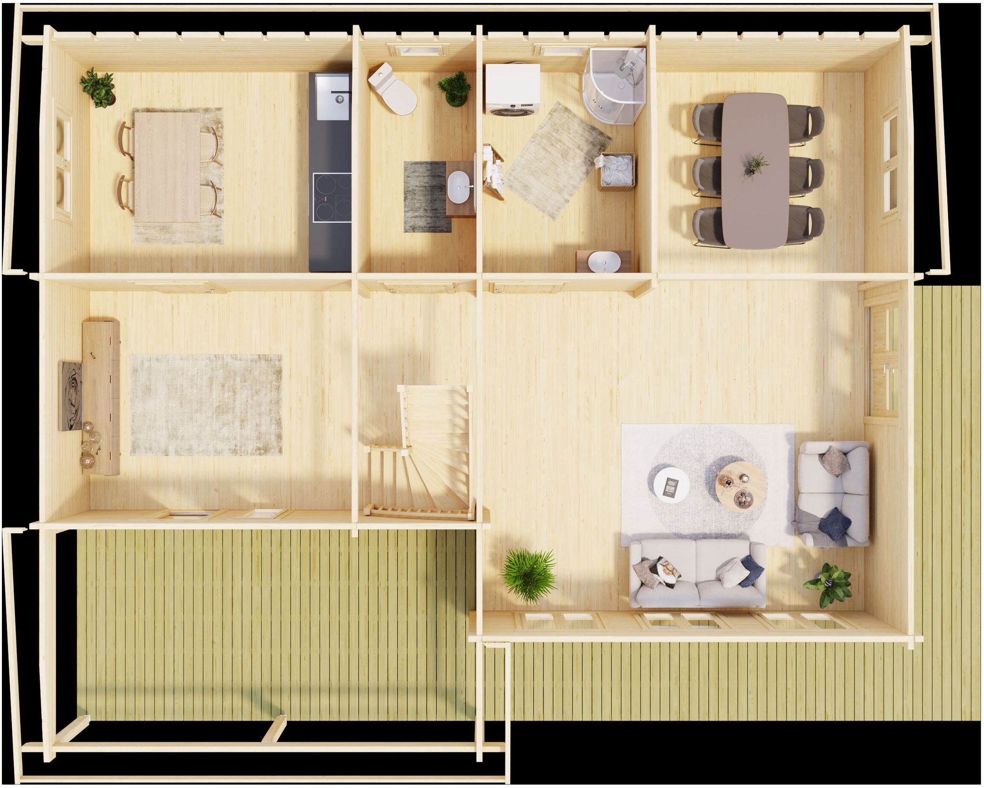 Fritidshus Eleonor B - 80,7 m² Fritidshus Eleonor B - 80,7 m²