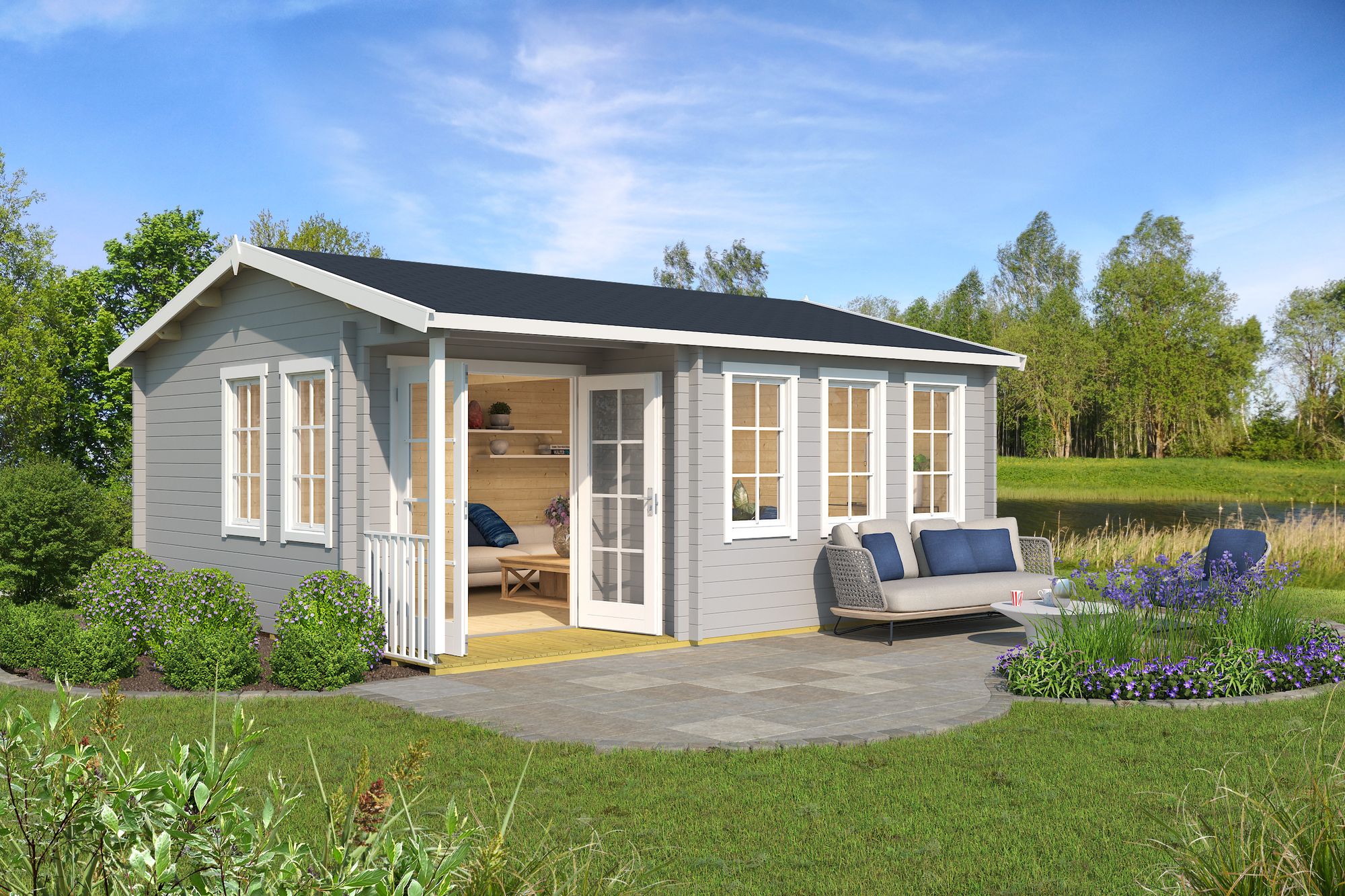 Attefallshus Melody Guld - 29 m² Attefallshus Melody Guld - 29 m²