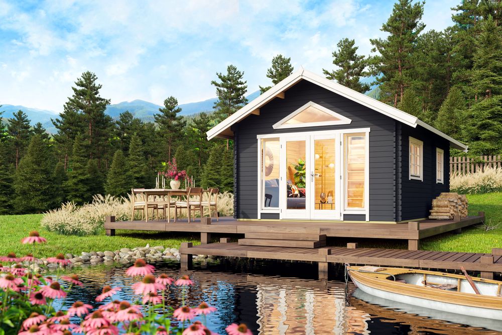 Attefall Haus Lina B .V2 - 22,4 m² Attefall Haus Lina B .V2 - 22,4 m²