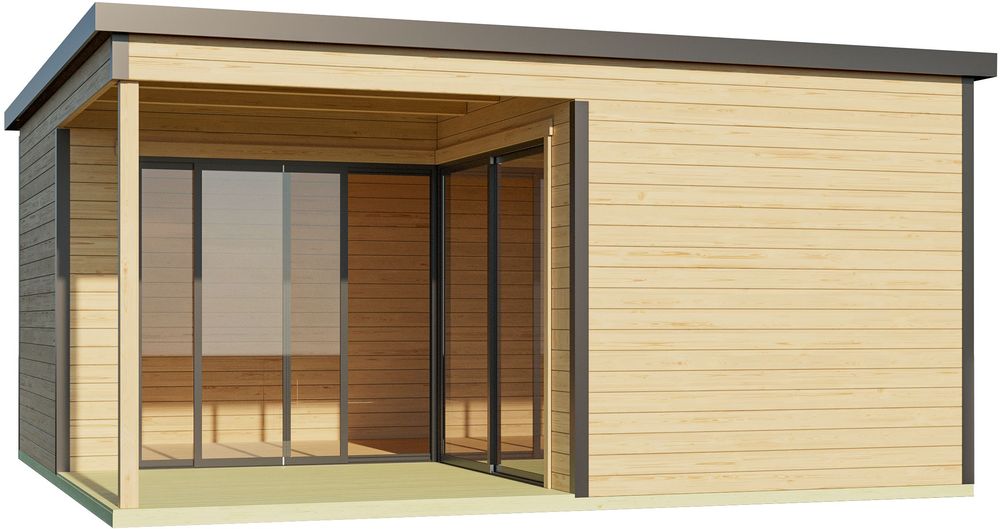 Attefallhaus Katja F .V2 - 25 m² Attefallhaus Katja F .V2 - 25 m²