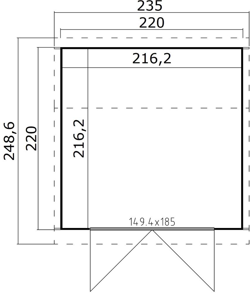 Abstellraum Isabell A - 4,8 m² Abstellraum Isabell A - 4,8 m²