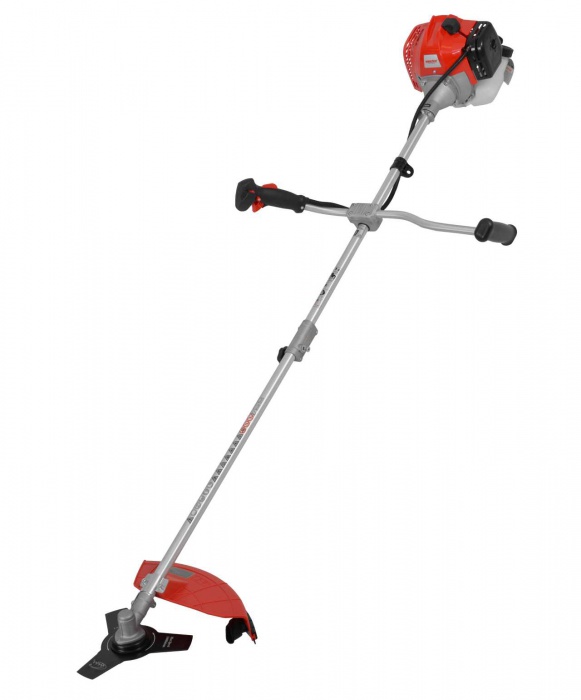 Bensindriven grästrimmer / röjsåg med justerbart skaft - 52cc Bensindriven grästrimmer / röjsåg med justerbart skaft - 52cc