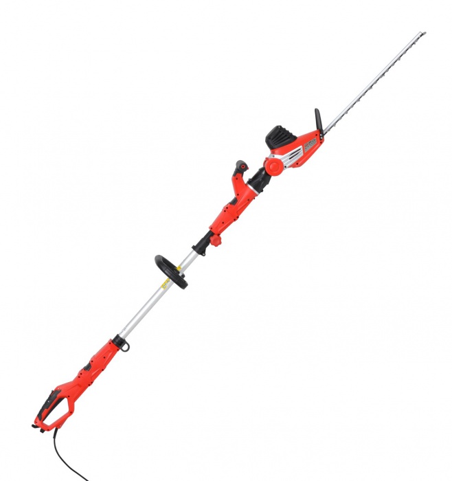 Elektrisk häcksax med teleskophandtag - Röd Elektrisk häcksax med teleskophandtag - Röd