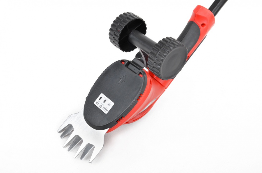 Batteridriven grstrimmer med teleskop handtag