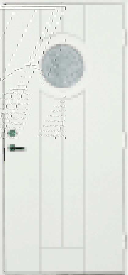 Ytterd�rr Aurelia - med runt f�nster + Karmhylsor