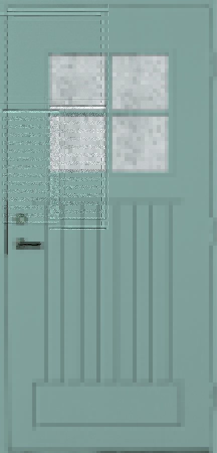 Ytterd�rr Maja - med glas + Tryckespaket