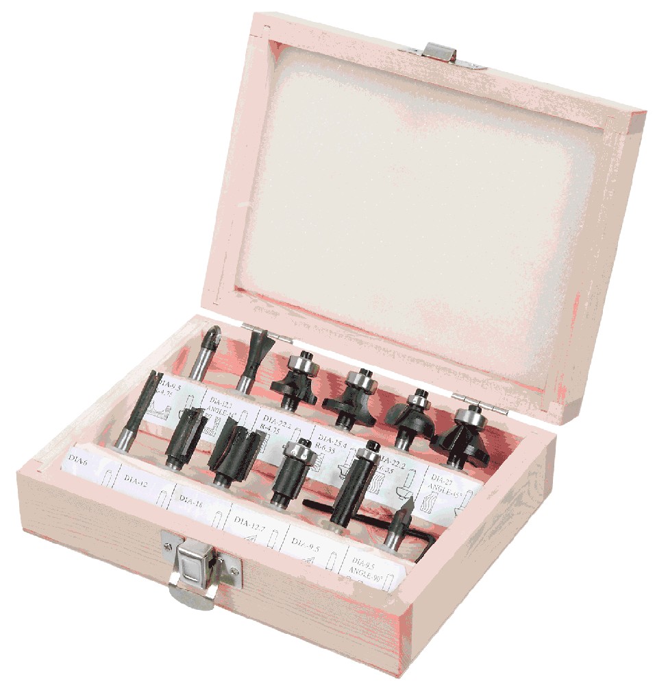 Frässtål, 6 mm, 12 delar Frässtål, 6 mm, 12 delar