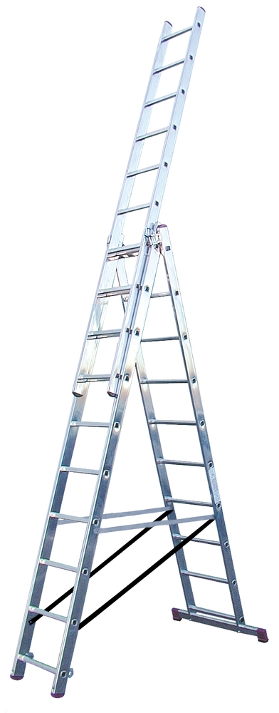 Kombistege - 3x10 stegs med trappfunktion