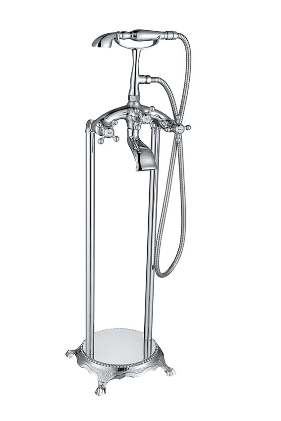 Fristående badkarsblandare Fristående badkarsblandare