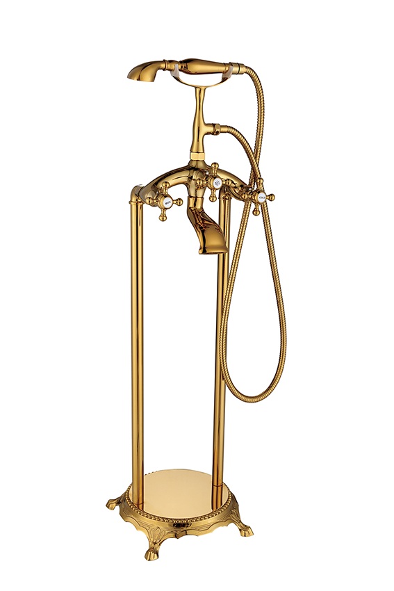 Fristående badkarsblandare Fristående badkarsblandare