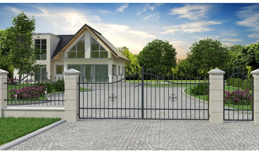 Staket Classical 2 - Smidesstaket fr hem & trdgrd