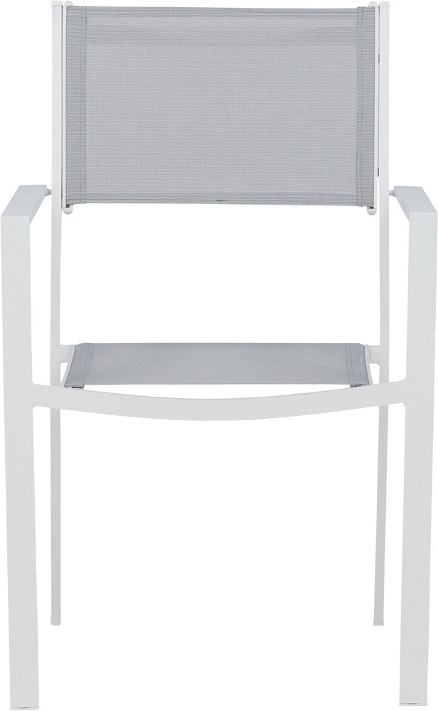 Chania utestol - Grå/Vit Chania utestol - Grå/Vit