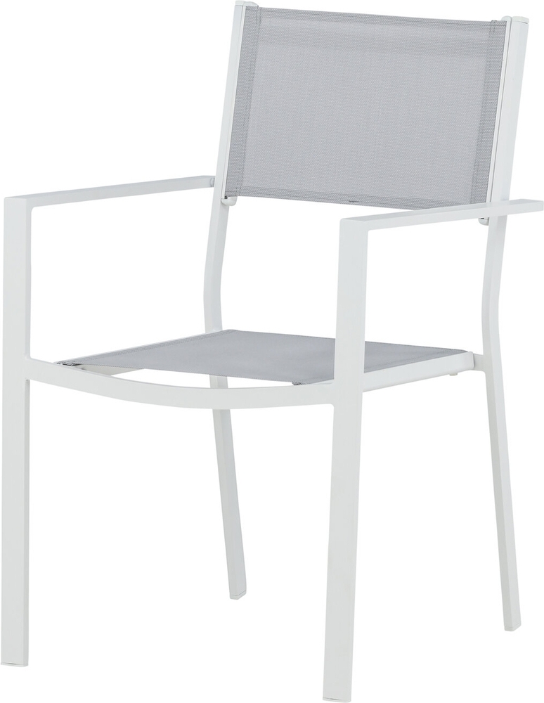 Chania utestol - Grå/Vit Chania utestol - Grå/Vit