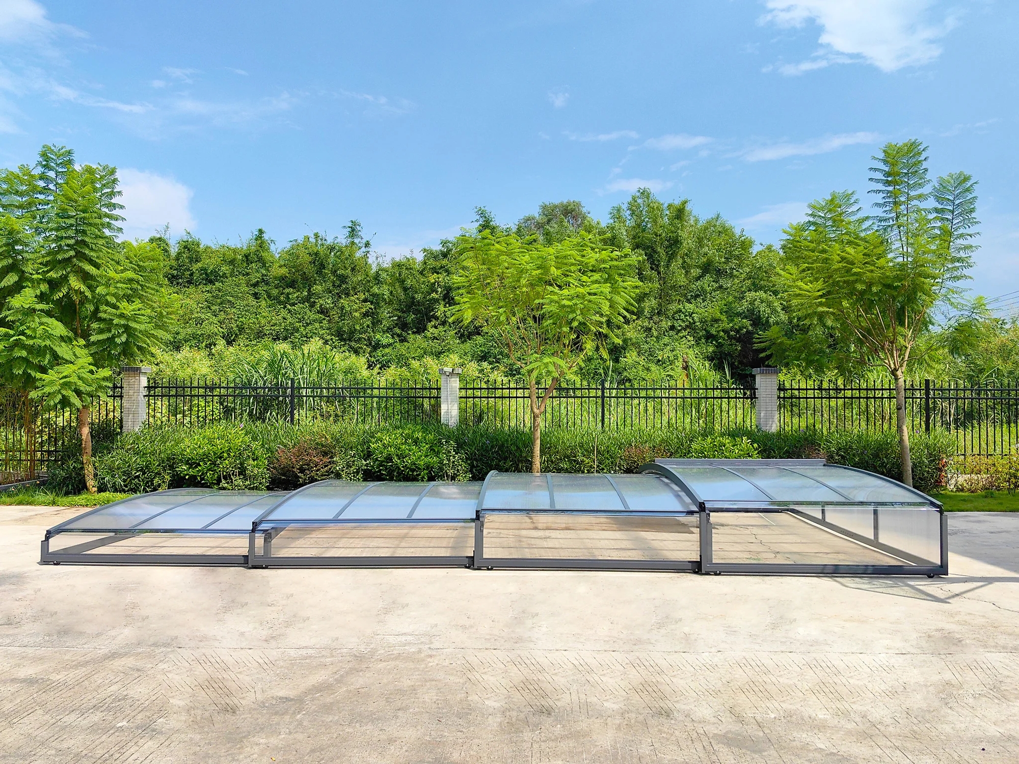 Tak till pool - 4x8 m Tak till pool - 4x8 m