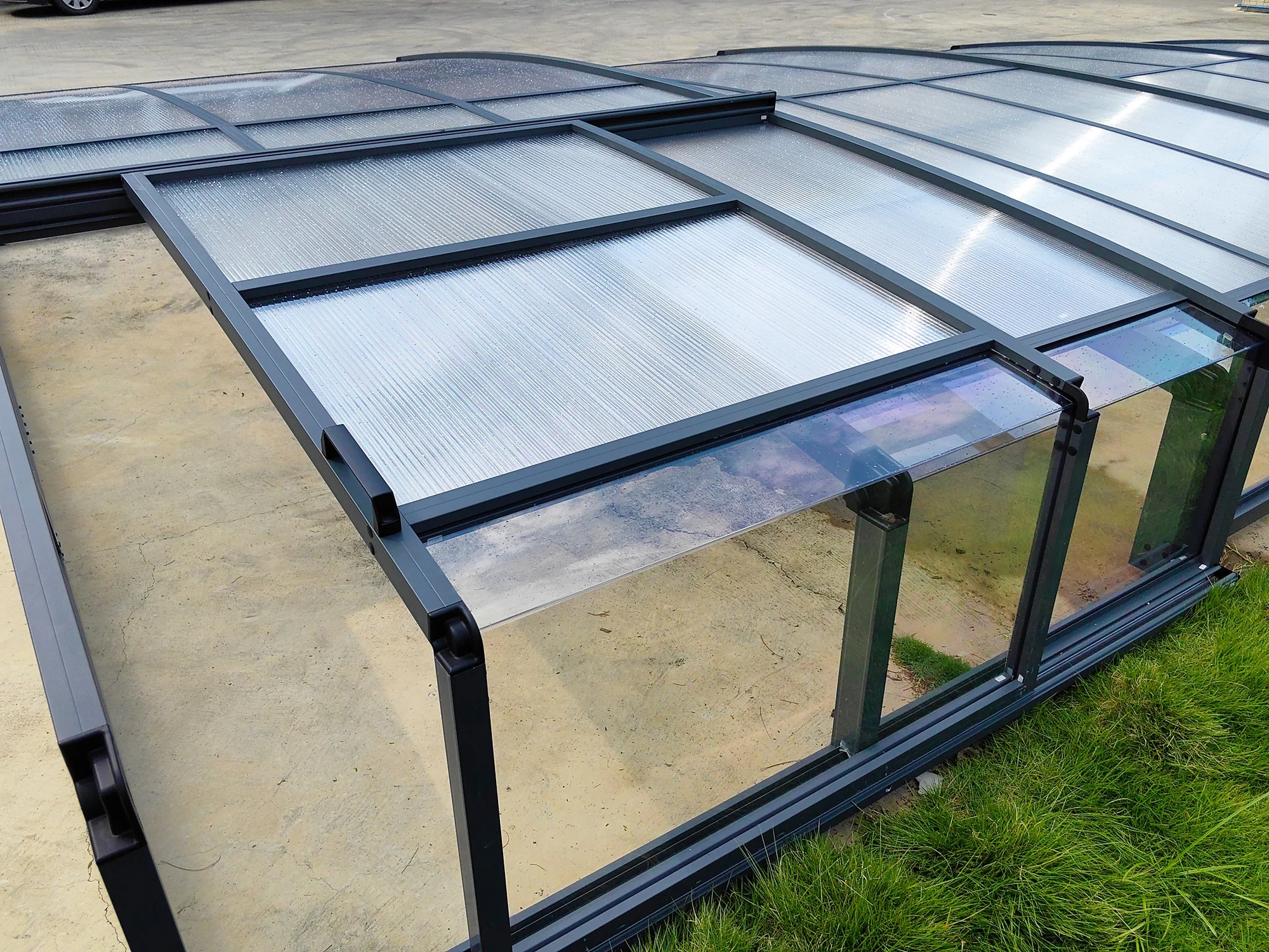 Tak till pool - 4x8 m Tak till pool - 4x8 m