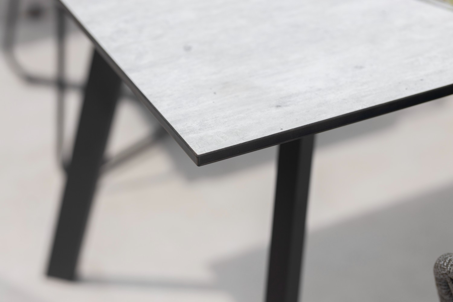 Lifestyle Garden Opal utegrupp med 220 cm långt matbord och 6 st matstolar - Grå / Rep Lifestyle Garden Opal utegrupp med 220 cm långt matbord och 6 st matstolar - Grå / Rep