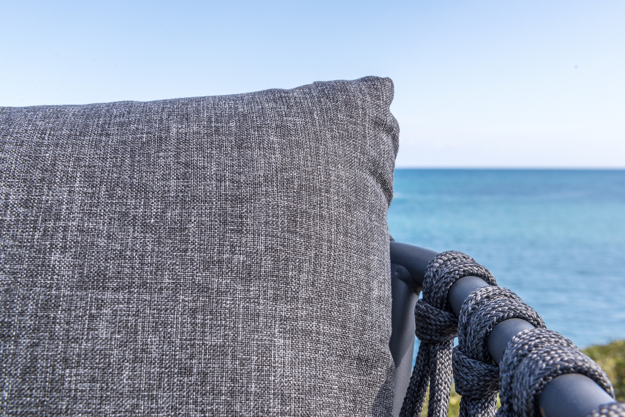 Lifestyle Garden utegrupp Ipanema med soffa, 2 st ftljer och soffbord - Gr / Teak / Olefin